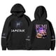 thumbnail image 1 of Pop cazadora para niña Demo-n Hunters Unisex Fashion Hooded Sweatshirt Streetwear Soft Comfortable Long Sleeve Hoodie for Daily Wear Spring Fall Winter （Black）, 1 of 4