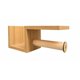 thumbnail image 4 of Porta Rollo Papel Higiénico Mdf Con Estante Moderno Baño Cafe, 4 of 5