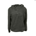 thumbnail image 3 of PVCS Femmes Chaud Veste Fausse Veste d'Hiver Fermeture Éclair Solide Sweat à Manches Longues, 3 of 4