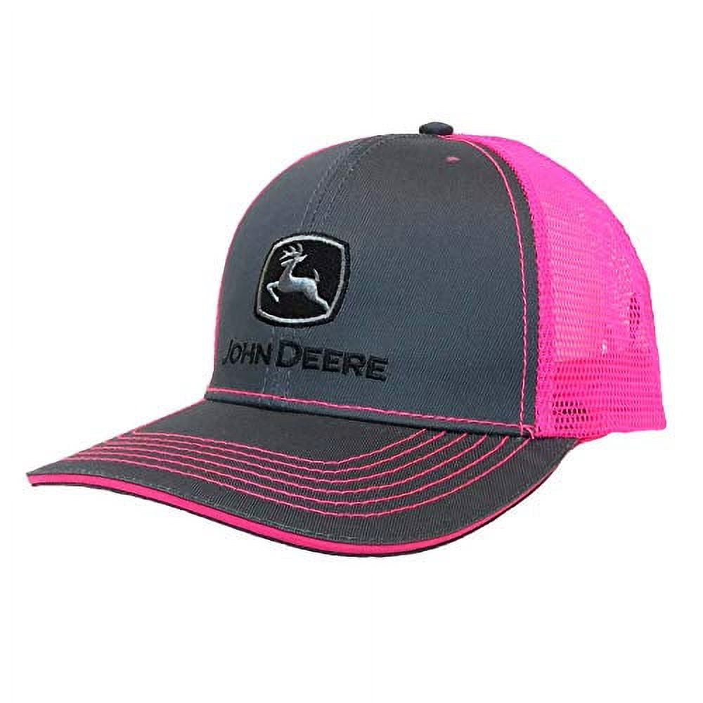 John Deere Toddler Neon Pink Mesh Back Hat/Cap - LP71415