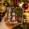 thumbnail image 5 of CHJK Christmas Cash Gift Ornament, Acrylic Clear Money Holder Holiday Money Gift Ornaments, Christmas Tree Hanging Decoration for Family Friends, Easy Hanging, 5 of 7