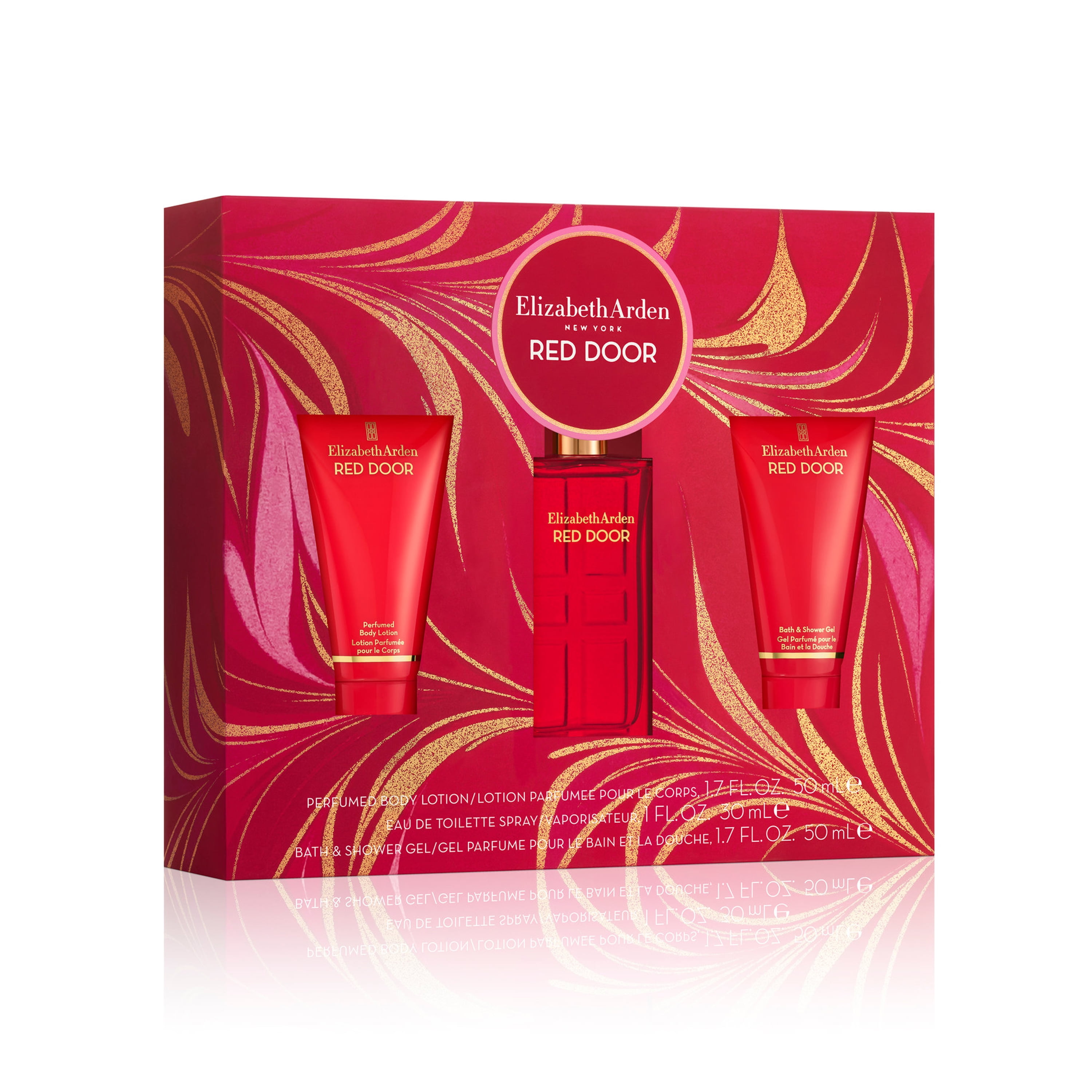 サンバ レッドウーマン オードトワレ 50ml 2本set Elizabeth Arden Provocative Woman Perfume and Body Lotion Gift Set