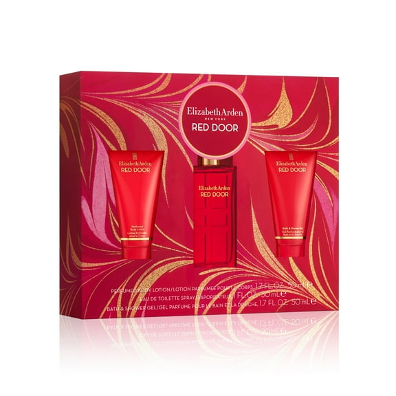 Elizabeth Arden Red Door Perfume Gift Set for Women, 3 Pieces, 1 oz