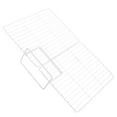 thumbnail image 1 of OULII Estante Organizador Metálico Para Congelador Ideal Para Supermercados Y Almacenamiento, 1 of 8