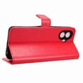 thumbnail image 3 of Wallet Case for TCL K70 SE 4G with Card Holder, PU Leather Flip Phone Case with Kickstand Magnetic Closure Wrist Strap Red, 3 of 5