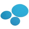 thumbnail image 3 of Felt Plate Divider Felt Dish Protection Pad Pan Separator Pad Felt Dish Protection Pad Bowl Anti Friction Pad Pot Stacking Food Plate Divider Separator ProtectorsLake Green 24PCS, 3 of 8