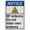 Warning Sign 4, variant on Industrial Caution Sign No Trespassing Sign (No soliciting No loitering No trespassing Violators will be prosecuted) 8 in" x 12 in" Indoor Outdoor Workplace Industrial Caution Warning SIgn