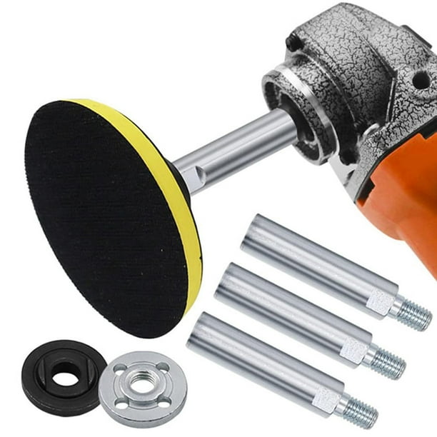 Xihbxyly Varilla de Extensión para Amoladora Angular, Rosca de 5/8"-11, Eje de Extensión Práctico, Construcción Duradera de Acero 45#, Instalación Estable, Rectificado y Pulido, Compatible con El Mod