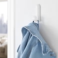 thumbnail image 5 of InterDesign Self Adhesive Tall Hooks 2-Pack, White, 5 of 5