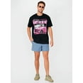 thumbnail image 1 of MEN Funny Daddy's Home Pink 2025 Take America Back T-Shirt Tee TOP, 1 of 7
