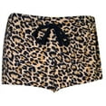 thumbnail image 1 of Amanda Blu Small Leopard Pajama Shorts, 1 of 1