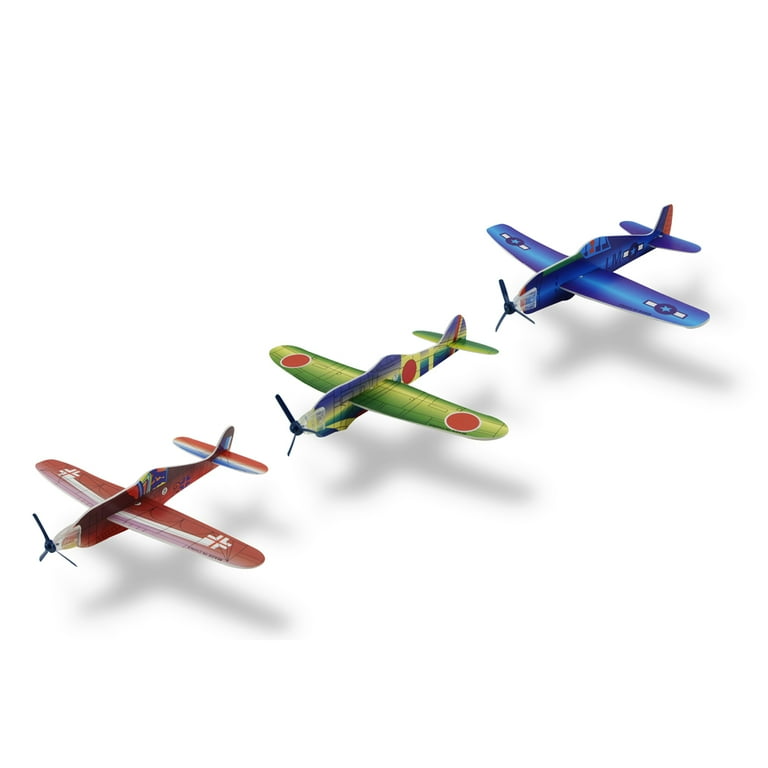 12 Foam Flying Toy Airplanes Glider Planes Prop Set Gift Bag Filler Party Favors 12 Foam Flying Toy Airplanes Glider Planes Prop Set Gift Bag Filler Party Favors