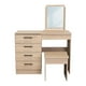 thumbnail image 4 of Mueble Tocador Wesley Beige y Blanco Virtual Muebles, 4 of 9