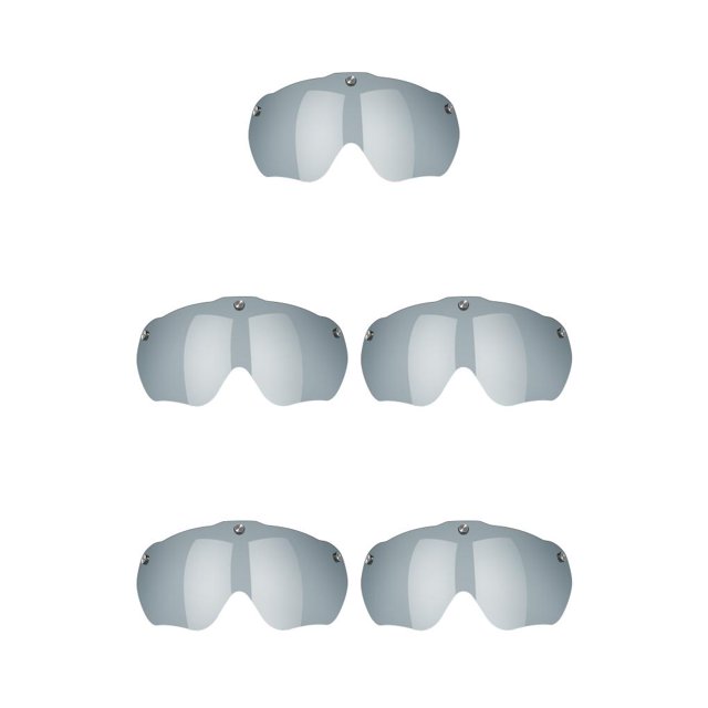 Eigraketly Bicicletas casco gafas desmontable bicicleta de montaña gafas al aire libre plástico ciclismo lente ojo Protector paseo pieza de Type5 NO5