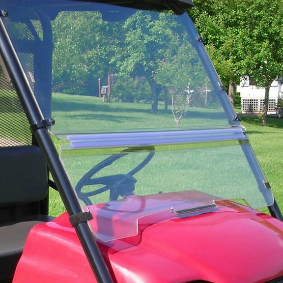 For 2001-2008 Kawasaki Mule 3000/3010 Models Folding Windshield Clear W/Hardware