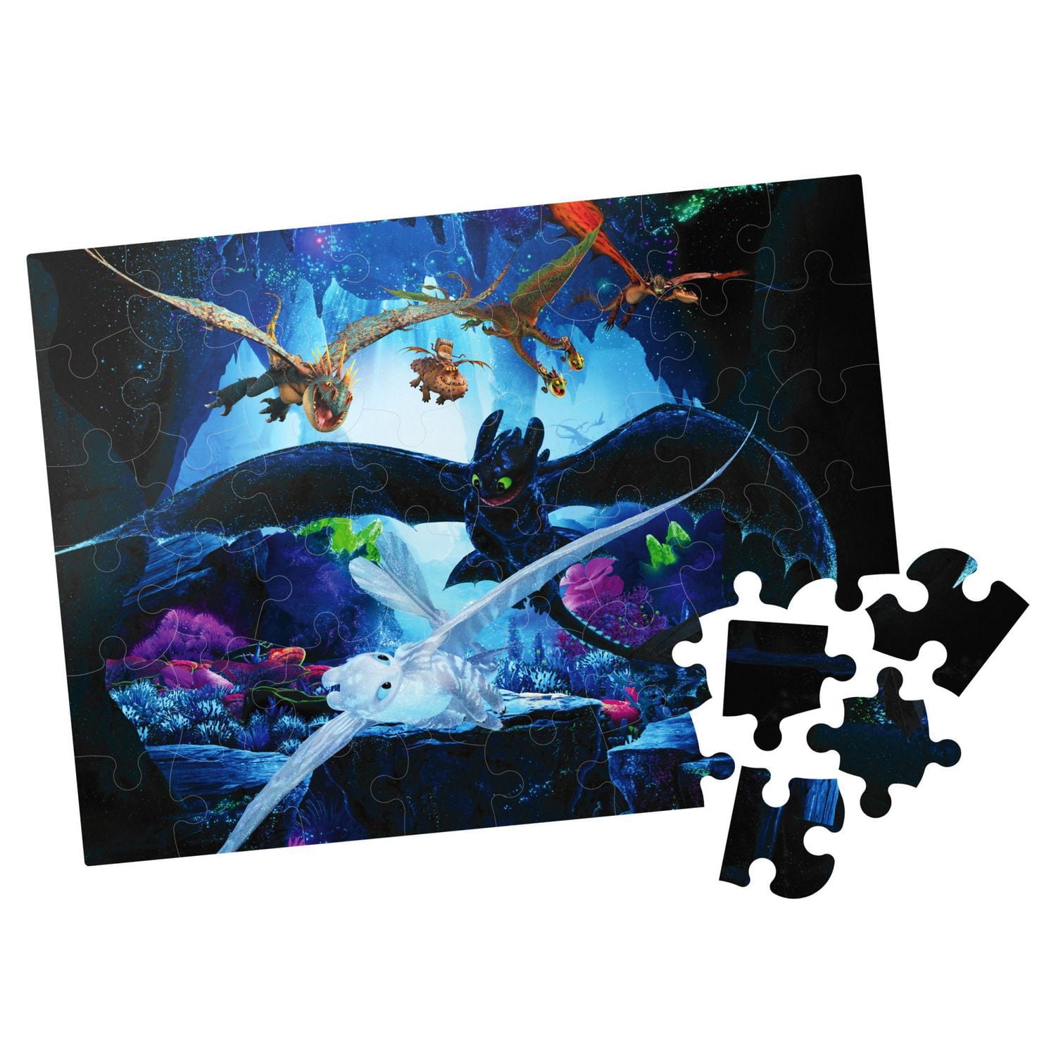 How to Train Your Dragon 48-Piece Puzzle, for Families and Kids Ages 4 and up