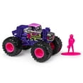 thumbnail image 2 of Monster Jam, Official Wild Flower Monster Truck, Die-Cast Vehicle, Danger Divas Series, 1:64 Scale, 2 of 4