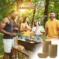 thumbnail image 7 of [1000 Pack] 1 lb Heavy Duty Disposable Kraft Brown Paper Food Trays Grease Resistant Fast Food Paperboard Boat Basket for Parties Picnics Carnival, Holds Tacos Nachos Fries Hot Corn Dog, 1000 Total, 7 of 7