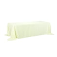 thumbnail image 1 of Rectangular Polyester Tablecloth, 90-Inch by 156-Inch, Ivory, 1 of 1