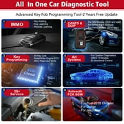 LAUNCH X431 IMMO Elite Automotive Key Fob Programming Tool Car Diagnostic Scan Tool with X-PROG 3 Key Programmer, 2 Years Free Update
