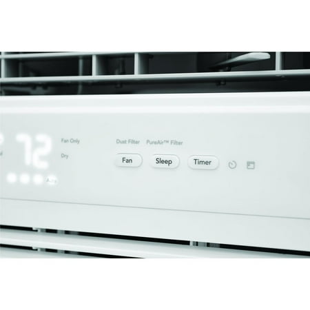 Frigidaire - 12,000 BTU Smart Window Air Conditioner with Wi-Fi and Remote - White