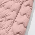 thumbnail image 5 of PiGOGI Women's Solid Color Tops Long Sleeved Zipper Coats Lightweight Jacket Pink 3XL, 5 of 5