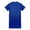 Royal_Blue, variant on Men's Nightshirt Satin Nightwear Comfy V Neck Short Sleeve Soft Loose Pajama Sleep Shirt
