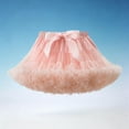 thumbnail image 6 of HAOTAGS Mini Skirt GirlsElastic Waist Solid Adjustable Tutu Skirts Orange 8-10 Years, 6 of 6