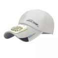 thumbnail image 1 of 2xGorra Con Ventilador De Enfriamiento Para Exteriores, Gorra De Béisbol, Gorra Para El Sol, Gorra Para Acampar Al Aire Libre, Color Beige, 1 of 8