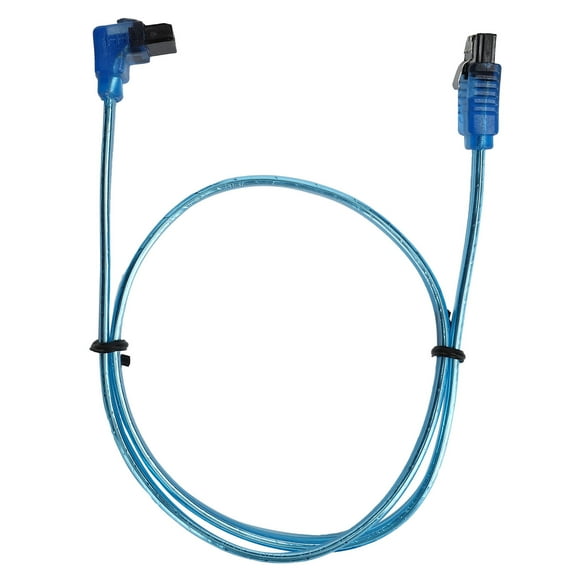 Serial Cable, Premium Material Durable Stable High Performance Elbow Head Serial Cable Reasonable Structure For Data Communication Blue