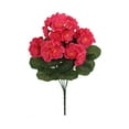 thumbnail image 1 of Geranio Begonia Flores Hogar Impresionante con verde realista para la belleza durante todo el año, 1 of 3