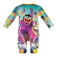 thumbnail image 6 of Bob's Burgers Baby Long Sleeve Footless, Infant Playsuit Romper Jumpsuits for Boys Girls, 6 of 8