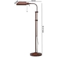 thumbnail image 5 of Metal Rectangular Floor Lamp with Adjustable Pole, Bronze- Saltoro Sherpi, 5 of 5