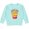 thumbnail image 2 of Inktastic I'm Just Here for the French Fries Toddler Sweatshirt, 2 of 4