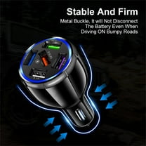 Iumwxz Car Charger 5 Usb Car Qc3.0 Charger 5v Car Mobile Phone Efficient and Fast Charging Car Charger Suitable for Most Cell Phones and Tablets In The Market Car Charger