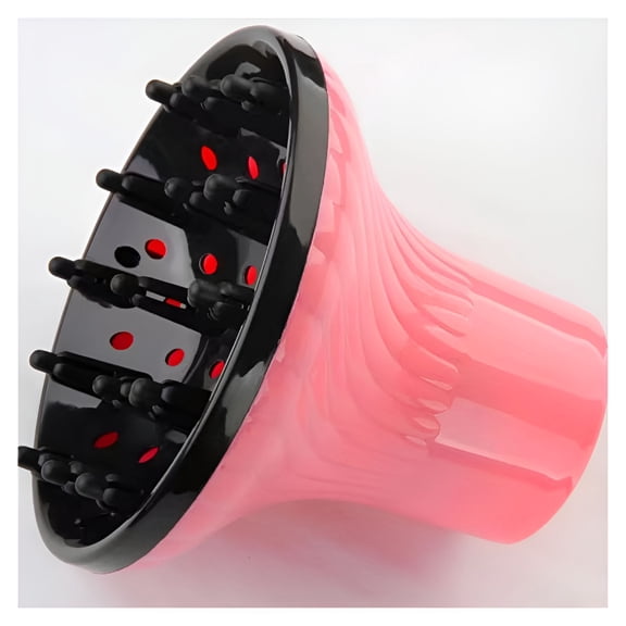 LAMIRO Universal Hair Diffuser for Curly Hair, Adjustable Hair Dryer Diffuser Attachment, Hair Styling Tool for Drying and Defining Wavy or Curly Hair