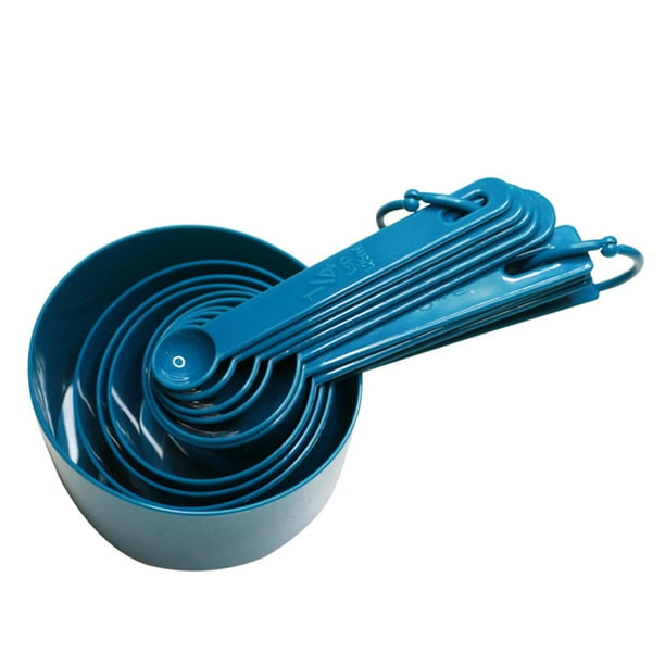 Juego de medidoras de Plástico Macarena Utensilios de cocina con escala para leche