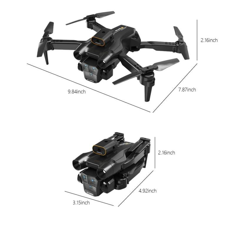 WiFi FPV Drone With 1080P HD Camera Altitude Hold Mode Foldable RC Drone Quadcopter Circle Fly Route Fly Altitude Hold Headless Mode 50 off