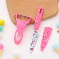 thumbnail image 2 of Cuchillo de frutas Sanrio Hello Kitty pelador de acero inoxidable para estudiantes hogar, 2 of 4