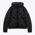 thumbnail image 4 of Fesfesfes Hoodie Coat for Women Top SocketWinter Thirt Comfortable Cotton Sleeve Coat Sale Items, 4 of 5