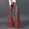thumbnail image 4 of Babysbule Pants for Women Women's Fashion Sequins Solid Wide Leg High Waist Loose And Comfortable Pants, 4 of 4