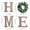 L, variant on Home Letters with Wreath Wall Decor for Living Room, Wooden Sign Modern Farmhouse Decor, Flower Garland Decoration Hanging Home Decor for Entryway Kitchen
