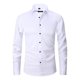thumbnail image 1 of Sanfu® Camisa Ajustada De Negocios De Color Liso Para Hombre, 1 of 7
