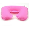 thumbnail image 6 of HONMEET U-Shaped Inflatable Travel Neck Pillow, and , Soft -Velvet, Assorted Colors, 4-Pack, 6 of 7