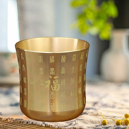 

Tea Mug Sculpted Drinkware Handcrafted Chinese Style Ornaments Kitchenware Fu