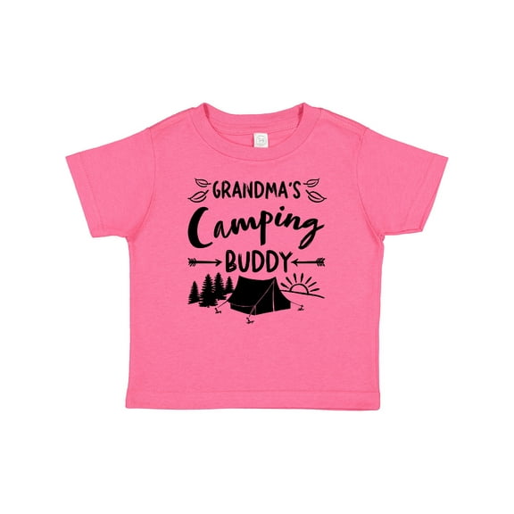 Inktastic Grandmas Camping Buddy Boys or Girls Baby T-Shirt