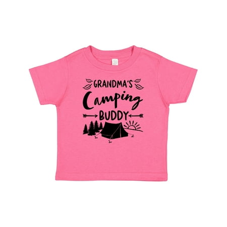 

Inktastic Grandmas Camping Buddy Gift Baby Boy or Baby Girl T-Shirt