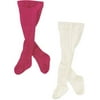Baby Girls' 2-pack Solid Knit Tights