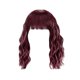thumbnail image 1 of Peluca de las mujeres de pelo largo y rizado peluca natural de la cabeza completa Set de alta temperatura de seda Highlight teñido grandes olas, 1 of 7