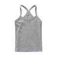 thumbnail image 2 of vdgthytj 2 Pack Girls Dance Tank Tops Racerback Camisole Summer Spaghetti Strap Sleeveless Shirts for Active Workout, 2 of 7